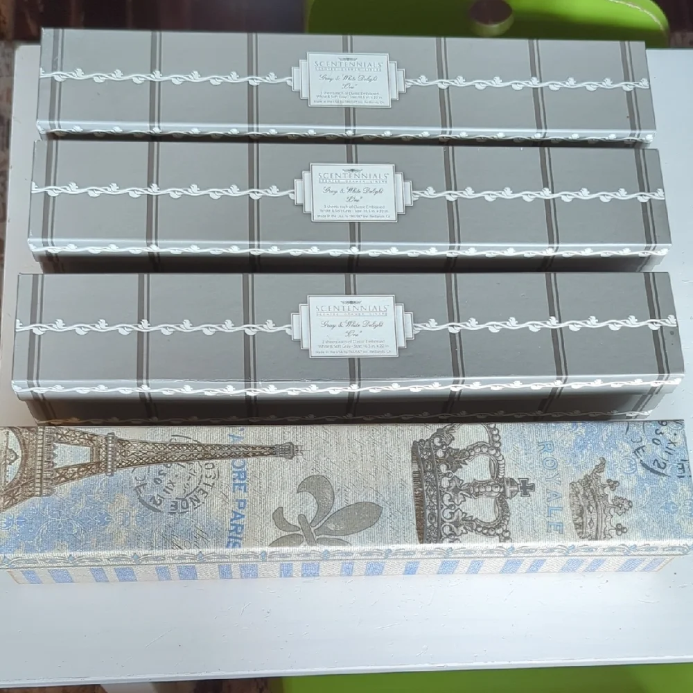Drawer Liner Baby Powder Scent Box Set